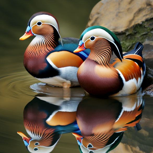 Discover the Secrets of Mandarin Ducks: Enhance Your Home with Happine –  MIROKU-369