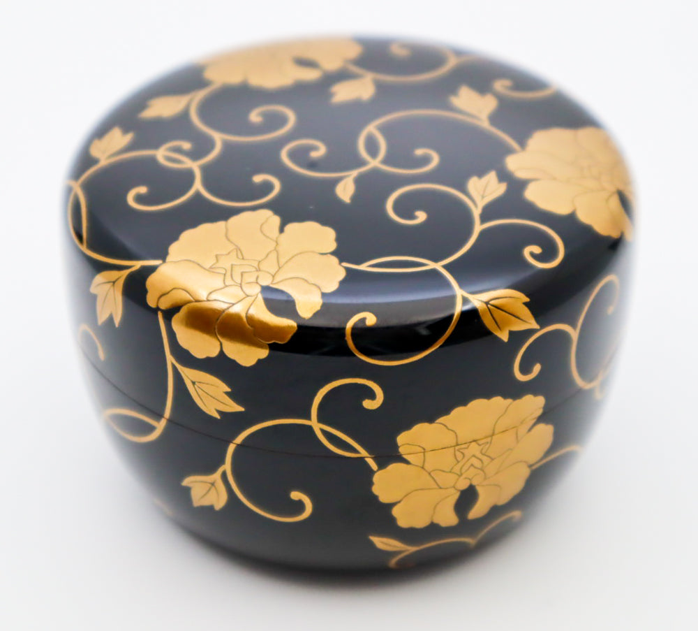 Japanese Tea Caddy NATSUME w Arabesque pattern