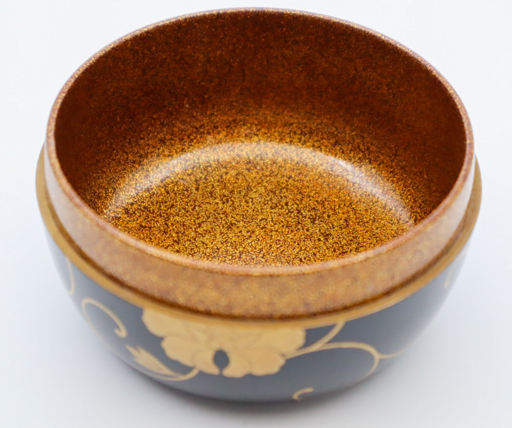 Japanese Tea Caddy NATSUME w Arabesque pattern